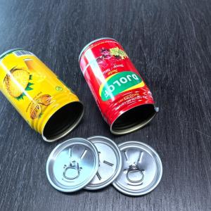 Quality Metal Can Beverage Tin Can Packed For 310ml , 250ml Juice Or Orange wholesale