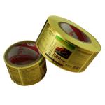 Waterproof Cosmetic Sticker Labels embossing For Beauty Products