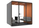 L size 4 person meeting room sound acoustic pods for office Portable Private