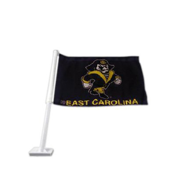 EAST Flagolden car flags screen printed high quality