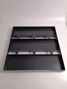 Quality Non Stick 1.5mm 3 Strapped Flat Tray Aluminized Steel Baking Pans wholesale