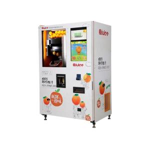 Quality Nature Freshly Squeezed 100% Orange Juice Vending Machine With Automatic Cleaning System wholesale