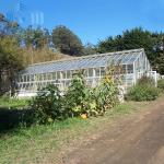 Anti Aging Horticultural Aluminium Greenhouse Tent With Glass Sheet