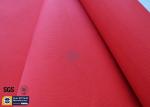 Fiberglass Fire Blanket 480GSM 0.43MM Red Acrylic Coated Fiberglass Cloth