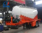 Second Hand 50ton 3 Axle Cement Bulker Trailer for Bulk Powder Tank Semi