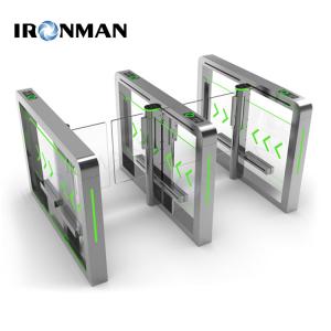 Quality Half Height Speed Gate Turnstile SUS304 Stainless Steel For Public Lobby CE Certificate wholesale