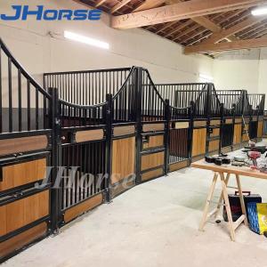 Quality Custom European Horse Stalls Welded Front Panels For Safe And Elegant Equine Housing wholesale