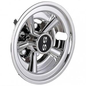 Quality 8 SS Golf Cart Wheel Covers wholesale
