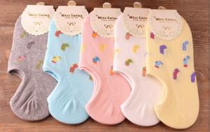 Quality Cotton Women's Seamless Invisible Socks wholesale