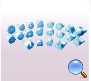 Quality Horizontal Quartz Dental Crucible , Dental Lab Instruments Long Lasting wholesale