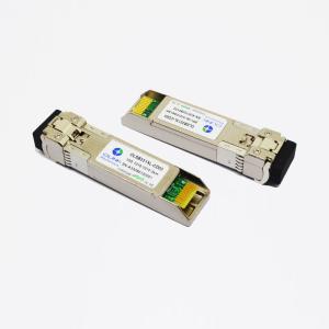 Quality RoHS Compliant 3km 10Gb/S SFP+ Bidirectional Fiber Transceiver wholesale