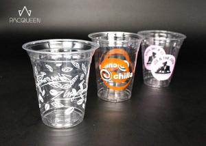 Quality Branded Clear PET Disposable Plastic Drinking Cups For Fresh Juice wholesale
