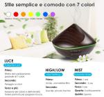 Sand Dune Shape 500ml Wood Grain Aromatherapy Diffuser