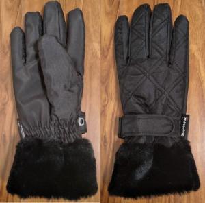 Quality fake fur winter gloves wholesale