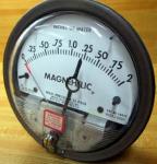 Original 2002C W25J WW Differential Pressure Gauge 2002C Dwyer