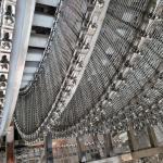 Round Spiral Cooling Tower Stainless Steel With Famous Motor