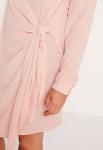 New Design Nude Plus Size Shirts & Blouses Sexy Cross Dress