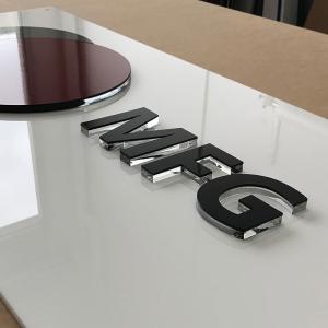 Quality Acrylic Letters Clear 3d Sign Crystal Acrylic Signage wholesale