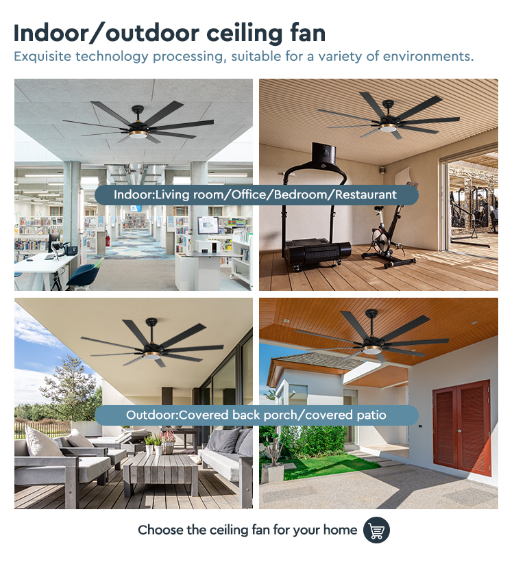 Upgrade Your Living Space with 65 Inch MDF Blades Gold Decorative Ceiling Fan