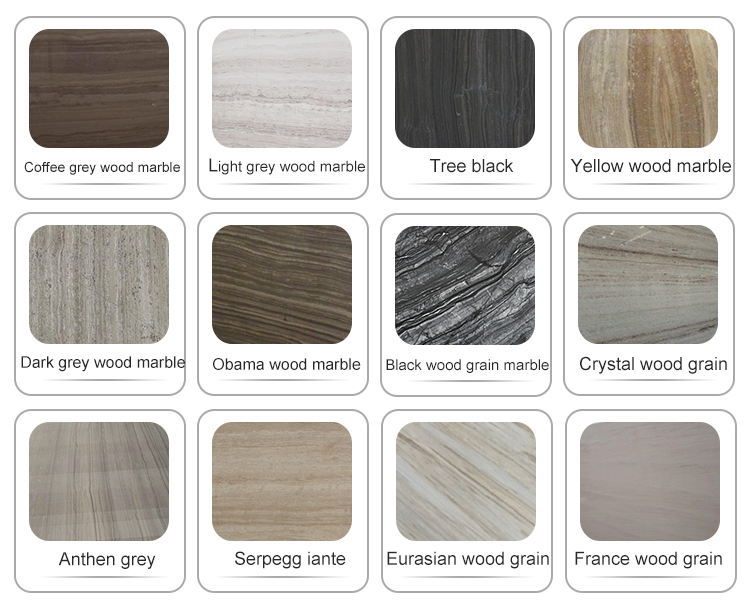China high quality athens wood grain sunny grey marble price