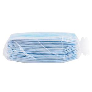 Quality Health Care Face Medical Mask For Schools Blue Breathable Adult Size wholesale