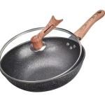 Factory Wholesale Cooking Cookware Black 32cm Multiple Styles Non Stick Iron