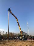 15 Meter Roads Construction Sheet Pile Driving Machine