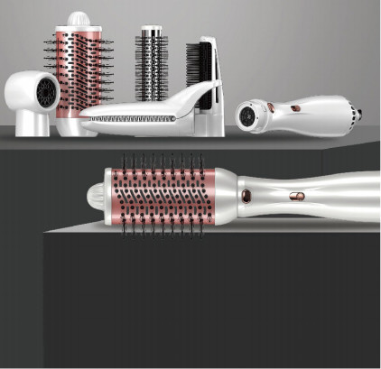 360° Swivel Cord Hot Hair Brush Dryer 1100W 110-125V Styler Brush