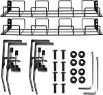 Home Office Desk Mount Cable Management Tray Non-folding Rack Storage Holders