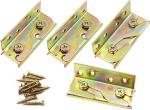 0.52kg Wooden Bed Rail Hooks Durable Hardware for Home Furniture Improvement