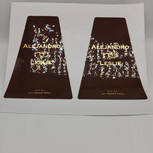 Quality Glossy Matte Adhesive Label Stickers TPU BOPP Self Adhesive Sticker Paper wholesale