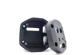 Anodizing Zinc Alloy Die Casting Polished Base Robot Metal Parts