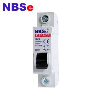 Quality NBSe DZ47-63 Electrical Micro Circuit Breakers, IEC60898 Standard wholesale