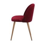 Powder Metal Leg 565mm 0.16CBM Modern Leisure Chair