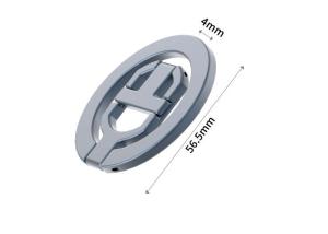 Quality 56.5*4MM Custom Ring Holder New Creative Zinc Alloy Ultra-Thin Magnetic Mobile Phone Bracket wholesale