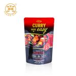 125DEG Resealable Vacuum Vacuum Packaging Bags High Barrier For Tuna Rice