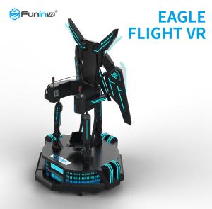 Quality 360 Degree View Interactive 9D VR Cinema Eagle Flight Simulator With Shooting Guns 220V wholesale