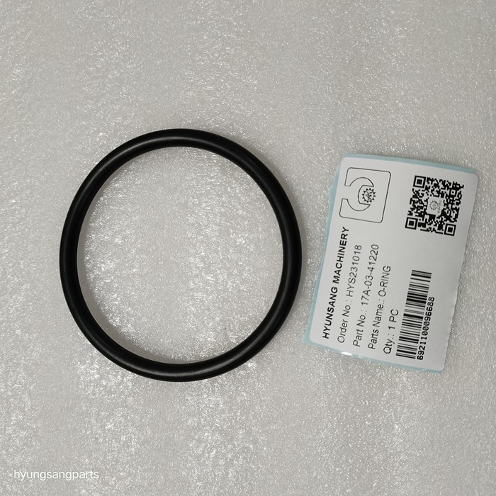 Hyunsang Excavator Spare Parts O Ring 17A-03-41220 17A0341220 For D275A D275AX D375A