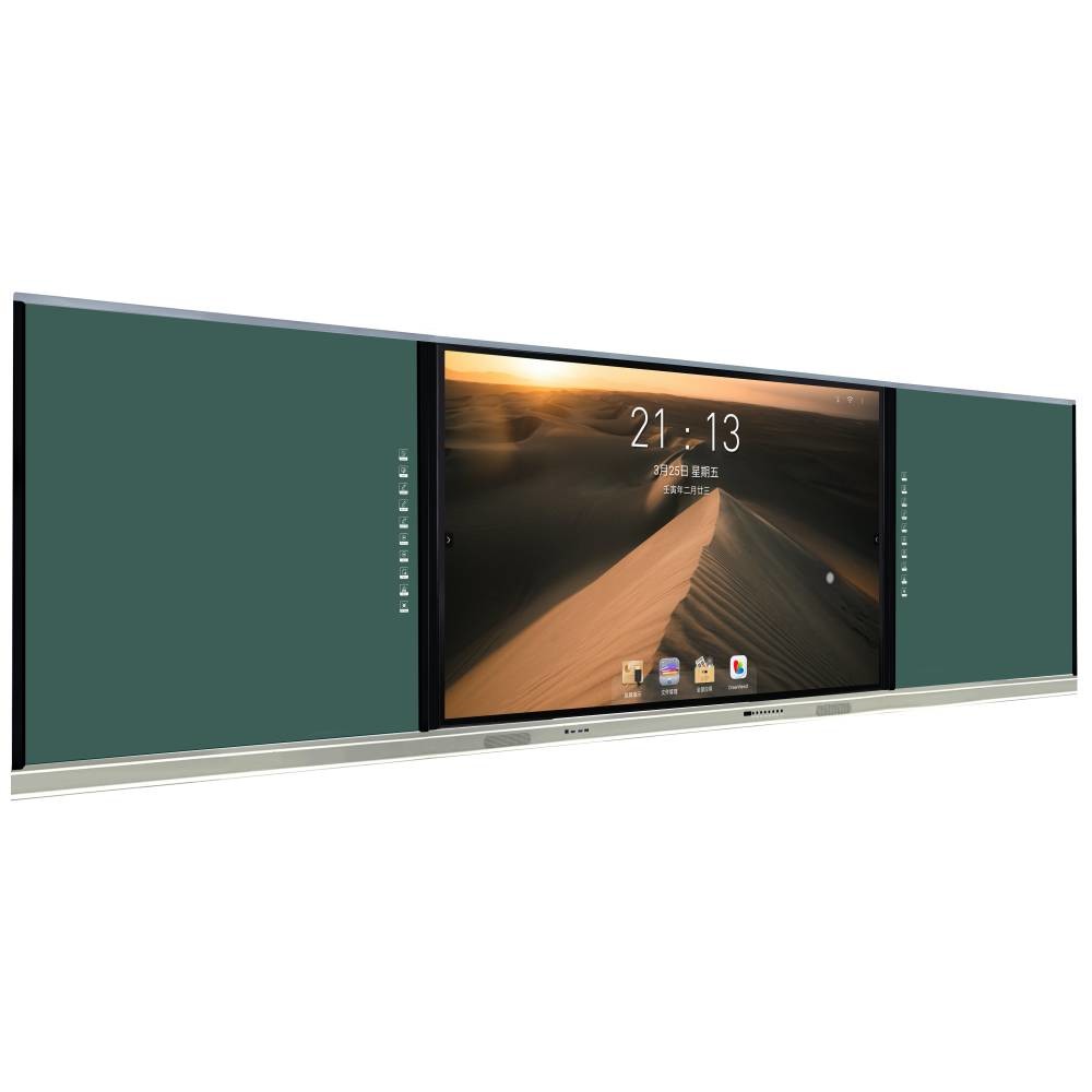 86 Inch ABA Intelligent Blackboard IR 20 Touch Points With Android Windows OS Camera Mic Inbuilt For Boardrooms Class