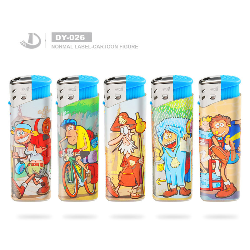 Wholesale Cheapest Hot Selling Best Quality Colorful Flint Wheel Cigarette Lighter
