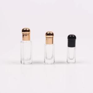 Quality Clear Roll On Bottles 3ML 6ML 12ML Glass Roller Ball Fragrance Bottle wholesale