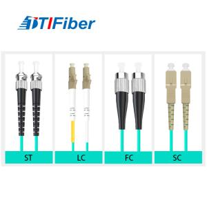 Quality LC SC ST FC MTRJ Fiber Optic Connector With Low Insert Loss Return Loss wholesale