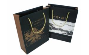 Quality Unique Paper Packaging Hand Bags With Handles, Custom Paper Gift Bag For Wine Packaging wholesale
