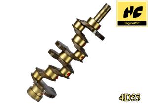Quality Car Engine Spare Parts Mitsubishi Engine Crankshaft 4D55 wholesale