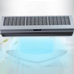 Quality Sleek White Double Door Air Curtain With Remote Control And Metal Housing wholesale