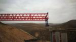 JQJ 30 / 120t highway bridge erecting machine, bridge construction beam moving