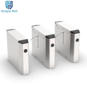 Quality Fast Channel Wing Gate Turnstile Access Control Entrance 1.5mm Thickness wholesale