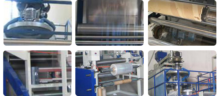 Film Blowing Machine PP Extrusion Blow Moulding Plastic Bags 220V / 380V