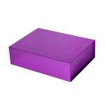 Foldable Magnetic Closure Gift Packaging Boxes Luxury Black Gold Color