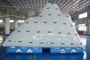 Quality Commercial Inflatable Water Iceberg / Inflatable Aqua Iceberg For Lake wholesale